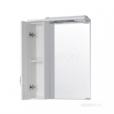Зеркальный шкаф Aquaton Онда левый белый 1A009802ON01L
