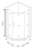 Душевой уголок GOOD DOOR ORION PNT-100-C-CH Душевой уголок GOOD DOOR ORION PNT-100-C-CH