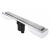 Желоб BERGES водосток В1 Antik 600, матовый хром, S-сифон D50/105 H50 вертикальный Желоб BERGES водосток В1 Antik 600, матовый хром, S-сифон D50/105 H50 вертикальный