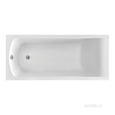 Акриловая ванна Santek Фиджи 180х80 прямоугольная 1WH501706