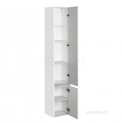 Шкаф-колонна Aquaton Стоун правый белый 1A228403SX01R