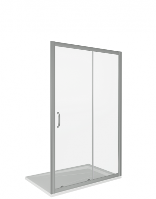 Душевая дверь GOOD DOOR INFINITY WTW-110-W-CH
