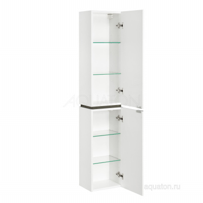 Шкаф-колонна Aquaton Скай PRO белый глянец правый 1A238603SY01R