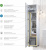 Пенал VIGO Geometry 450 бетон Пенал VIGO Geometry 450 бетон