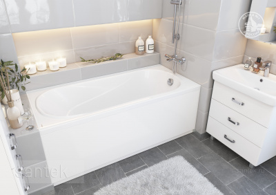 Акриловая ванна Santek Касабланка XL 170х80 прямоугольная 1WH302441