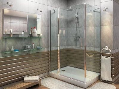 Душевой уголок GOOD DOOR PANDORA WTW+SP-130х80-С-CH