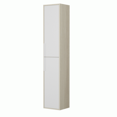 Шкаф-колонна Aquaton Рико белый, ясень фабрик 1A216603RIB90