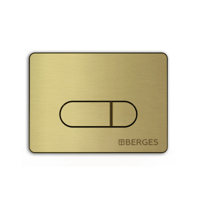 Кнопка смыва Berges Wasserhaus NOVUM D8 бронза