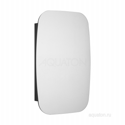 Зеркальный шкаф Aquaton Сохо 60 графит правый 1A258302AJA0R