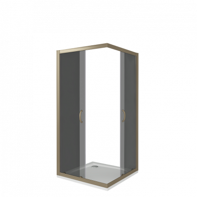 Душевой уголок GOOD DOOR JAZZ CR-80-B-BR