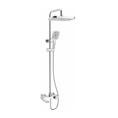 Душевая система с термостатом Rose R1896 хром