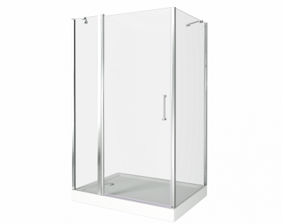 Душевой уголок GOOD DOOR PANDORA WTW+SP-140х80-С-CH